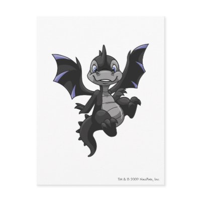 Scorchio Shadow Post Cards by neopets