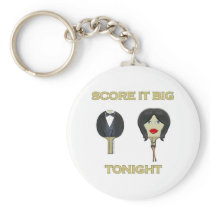 Score Big Ping Pong Key Chains