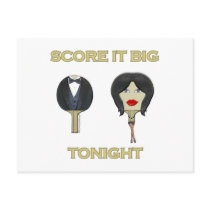 Score Big Ping Pong Postcards