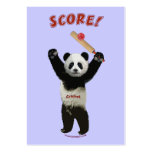 Score Cricket Panda Business Cards