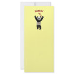 Score Cricket Panda Rack Card Design