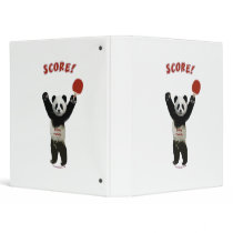 Score Panda Ping Pong Vinyl Binders