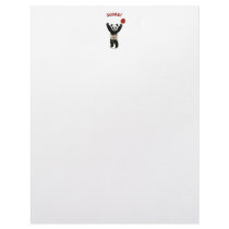 Score Panda Ping Pong Letterhead Design