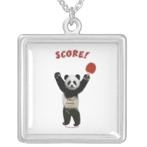 Score Panda Ping Pong Custom Jewelry