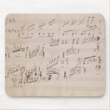 Score sheet of 'Moonlight Sonata' Mousepad
