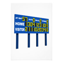 Scoreboard Invites