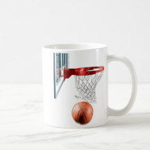 Scoring Machine Basketball Coffee Mug