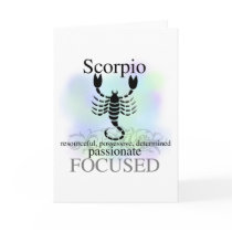 Scorpio About You cards