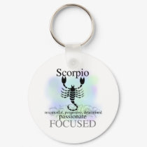 Scorpio About You keychains