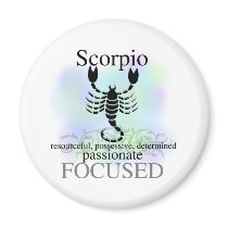 Scorpio About You Fridge Magnet