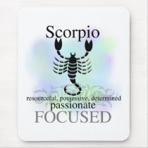 Scorpio About You mousepads