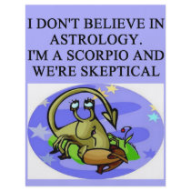 SCORPIO astrology joke flyers