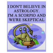 SCORPIO astrology joke Customized Letterhead