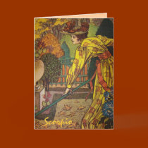 "Scorpio" Astrology Sign Card cards