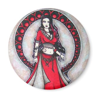 Scorpio Belly Dancer Magnet magnet