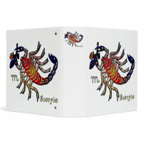 Scorpio Vinyl Binder