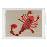 Scorpio Birthday cards