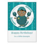 Scorpio Boy - Happy Birthday Greeting Cards