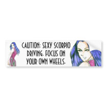 scorpio bumper stickers
