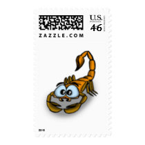 Scorpio Cartoon stamps