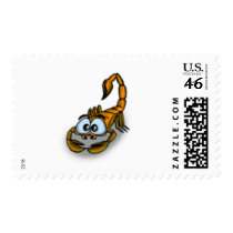 Scorpio Cartoon stamps