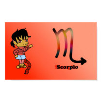 Scorpio chibi print