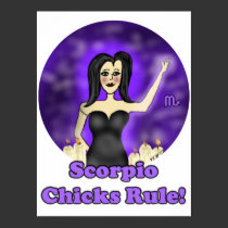 Scorpio Chicks Rule posters by Victoreeah Scorpio Chicks Rule posters