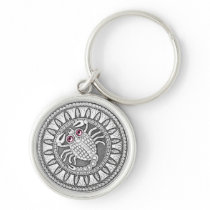 Scorpio Coin key chain