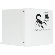 Scorpio Constellation/Zodiac Binder