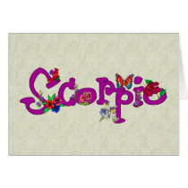 Scorpio Flowers cards