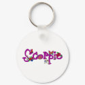 Scorpio Flowers keychains