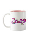 Scorpio Flowers mugs