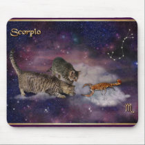 Scorpio for Cat Lovers mousepads