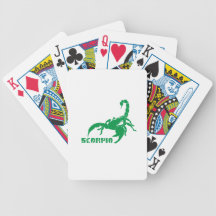 Scorpio - Green Card Deck