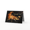 Scorpio Greeting Card - Zodiac Symbols