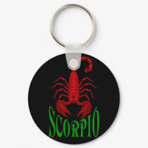 Scorpio Keychain by YellowRoseGallery Scorpio Keychain