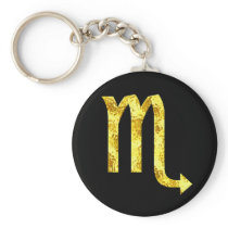 scorpio-lucky-black-gold-keychain