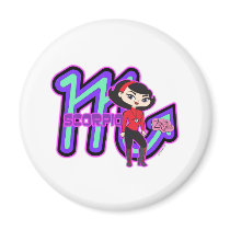 Scorpio Magnet by zodiacgirlz Scorpio Magnet