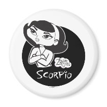 Scorpio Magnet by zodiacgirlz Scorpio Magnet