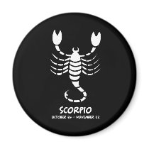 Scorpio magnets by zodiacgifts Scorpio magnets