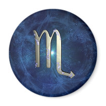 Scorpio Refrigerator Magnet