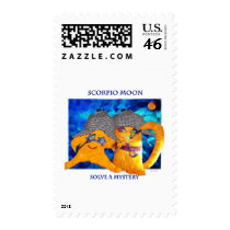 Scorpio Moon postage