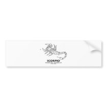Scorpio (October 23rd - November 21st) bumper stickers