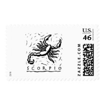 Scorpio Postage Stamp