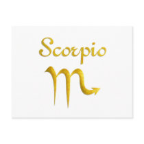 Scorpio Postcard