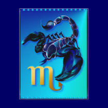 Scorpio Postcard postcards