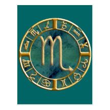 Scorpio Postcard