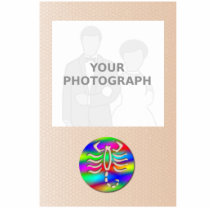 Scorpio Rainbow Color Zodiac Scorpion Photo Frame Photo Cut Out
