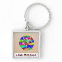 Scorpio Rainbow Scorpion Luggage Tag Baggage Tag Key Chains
