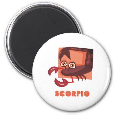 Scorpio Refrigerator Magnets